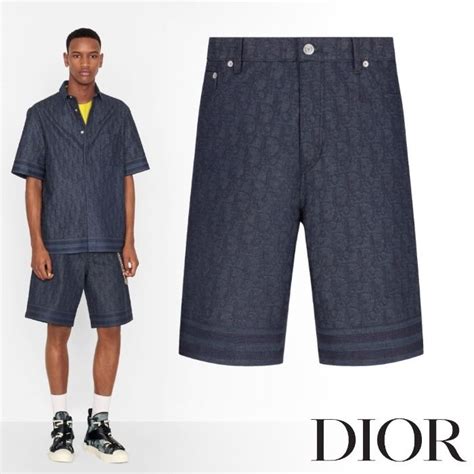 dior cotton shorts|christian dior bermuda shorts.